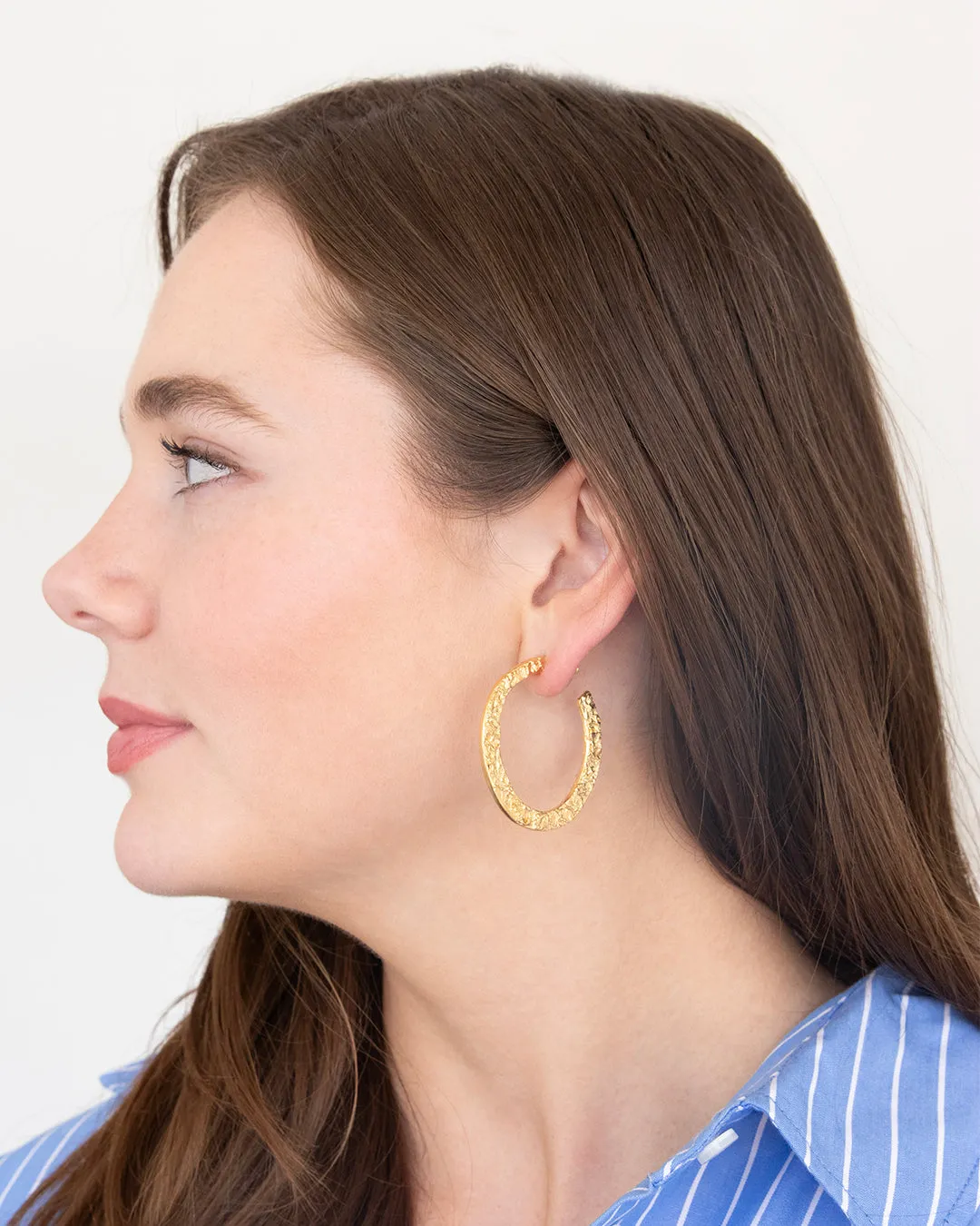 Abstract Texture Hoops sold by Susan Shaw product image thumbnail 2