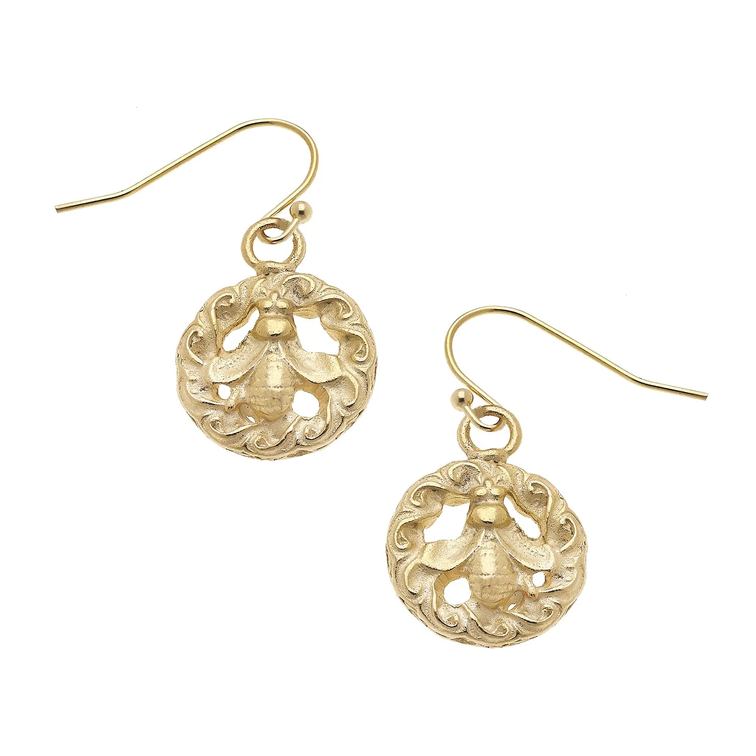 Bee Drop Earrings sold by Susan Shaw