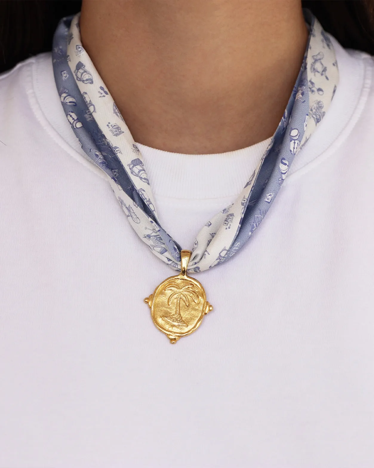 Palm Tree Pendant sold by Susan Shaw product image thumbnail 3