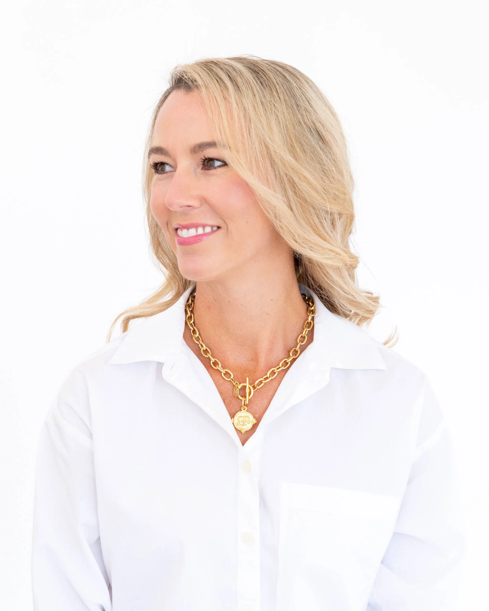 Elephant Toggle Necklace sold by Susan Shaw product image thumbnail 2