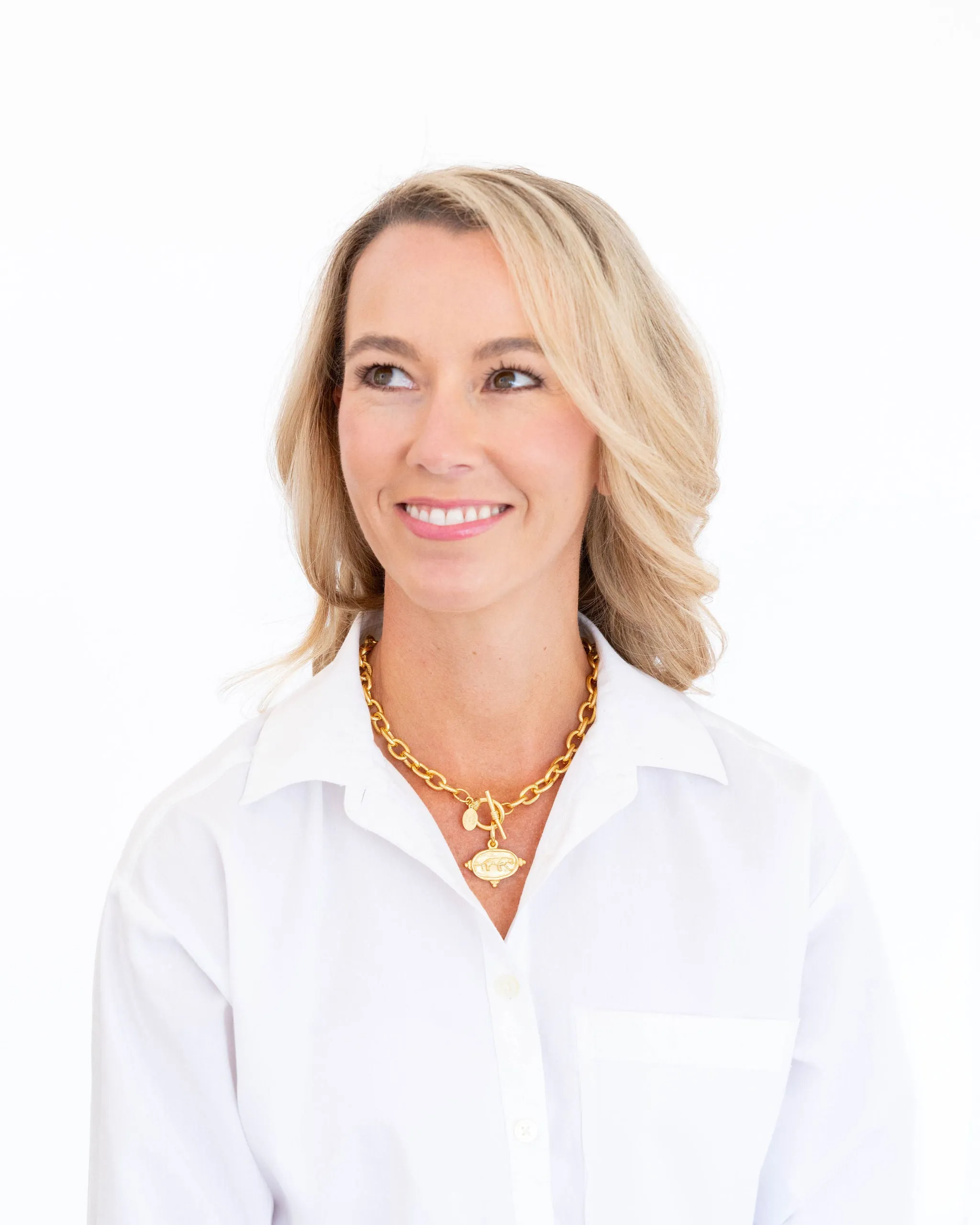 Tiger Toggle Necklace sold by Susan Shaw product image thumbnail 2