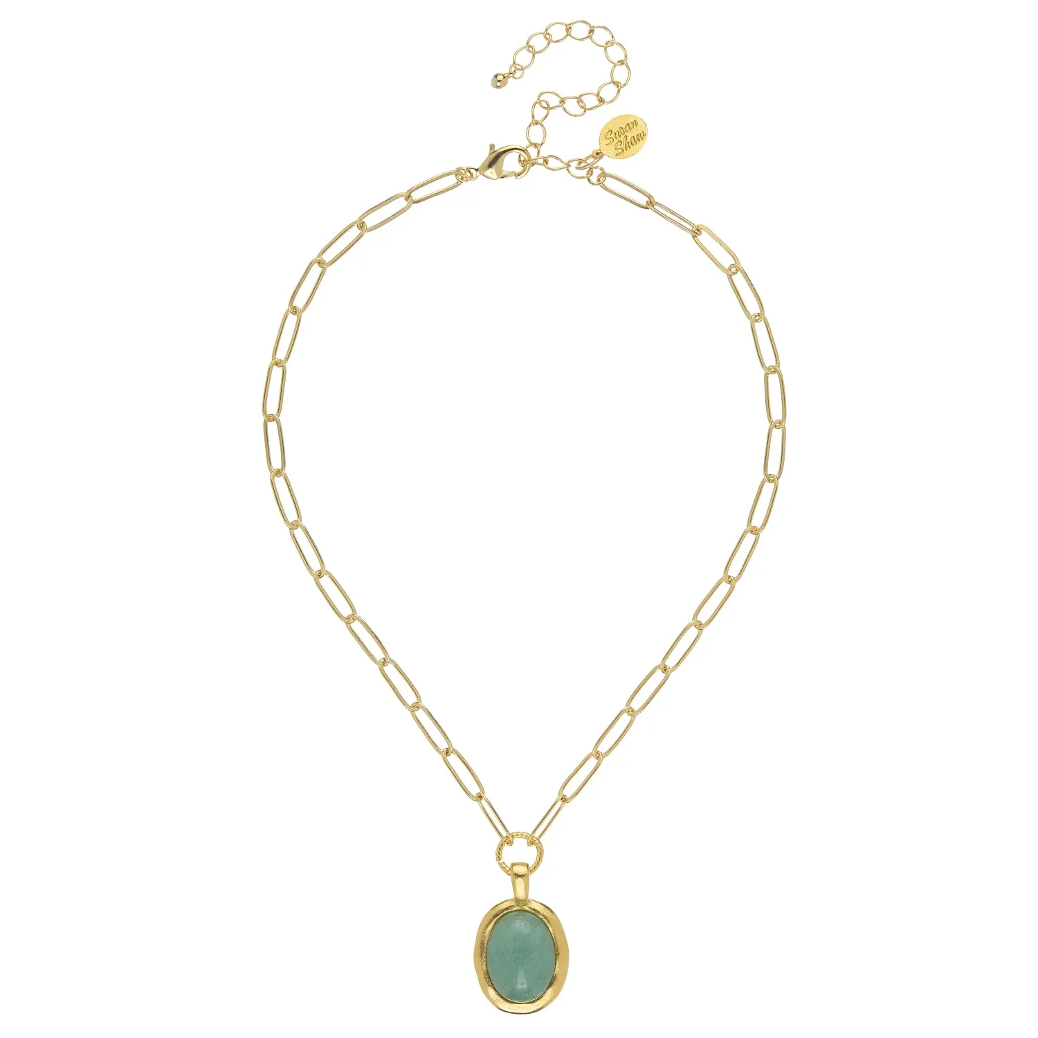 Caroline Paperclip Necklace sold by Susan Shaw product image thumbnail 4