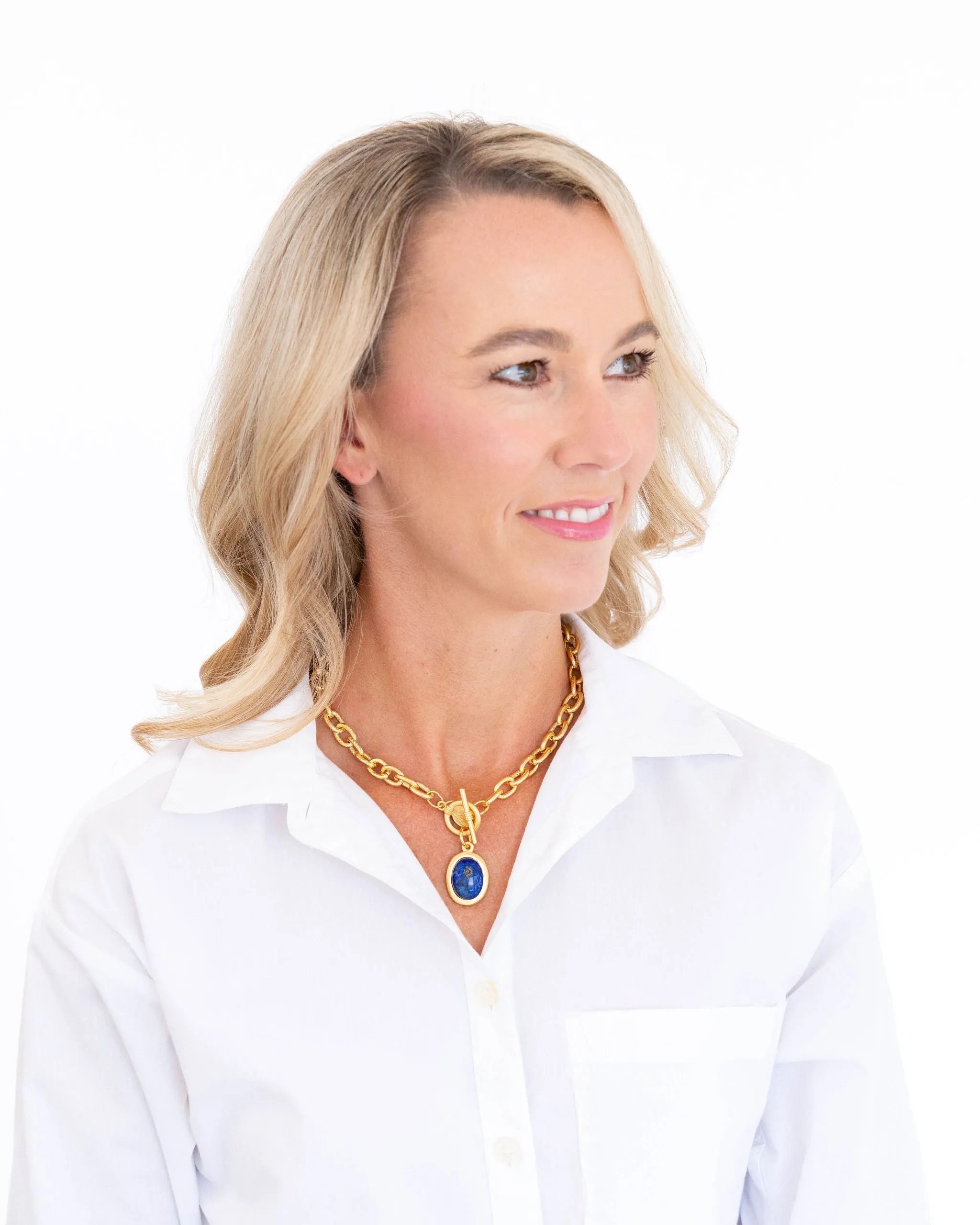 Caroline Toggle Necklace sold by Susan Shaw product image thumbnail 5