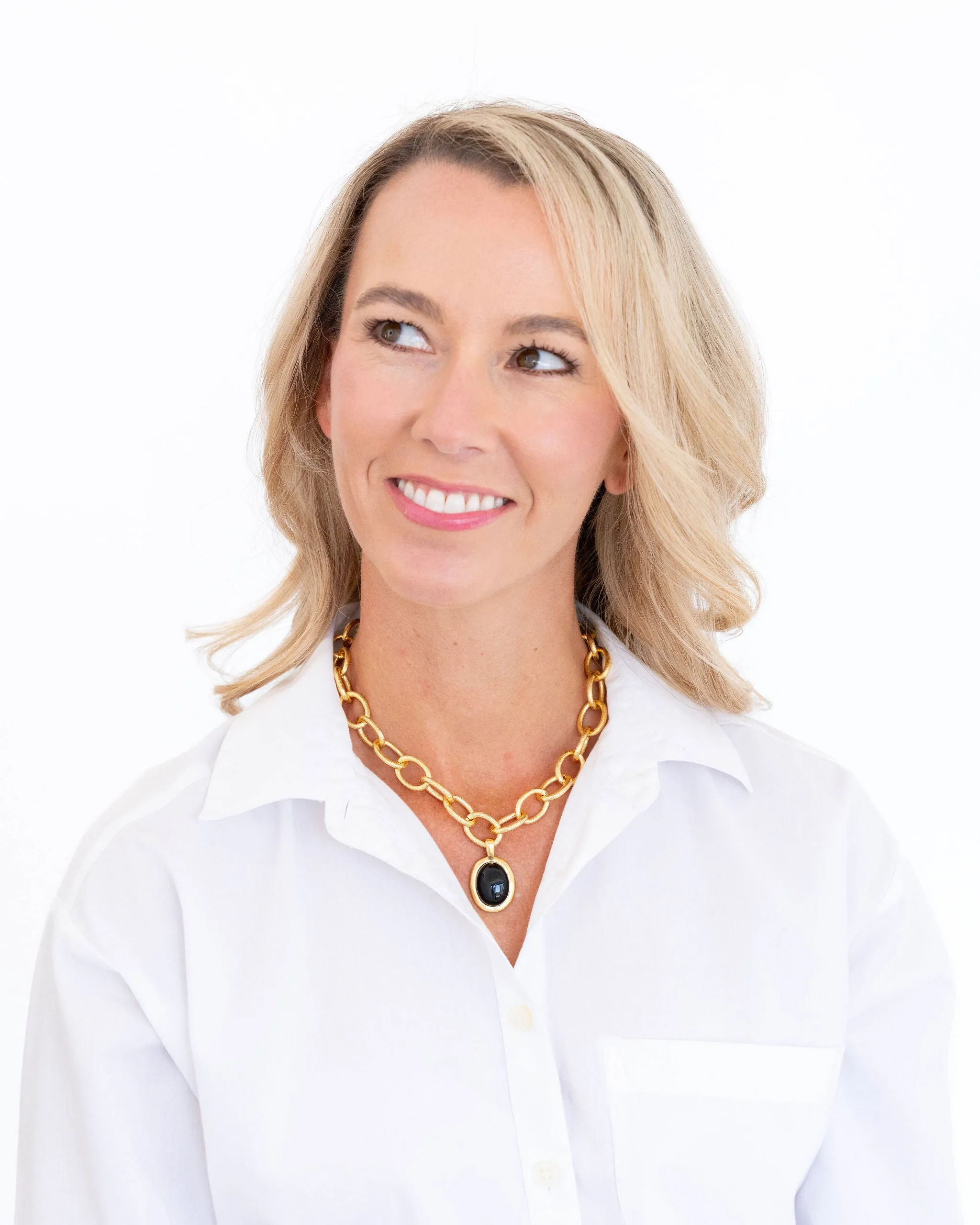 Caroline Loop Chain Necklace sold by Susan Shaw product image thumbnail 2