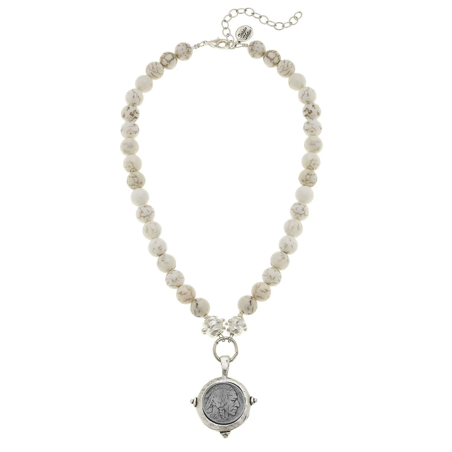 American Indian Nickel Necklace sold by Susan Shaw product image thumbnail 2