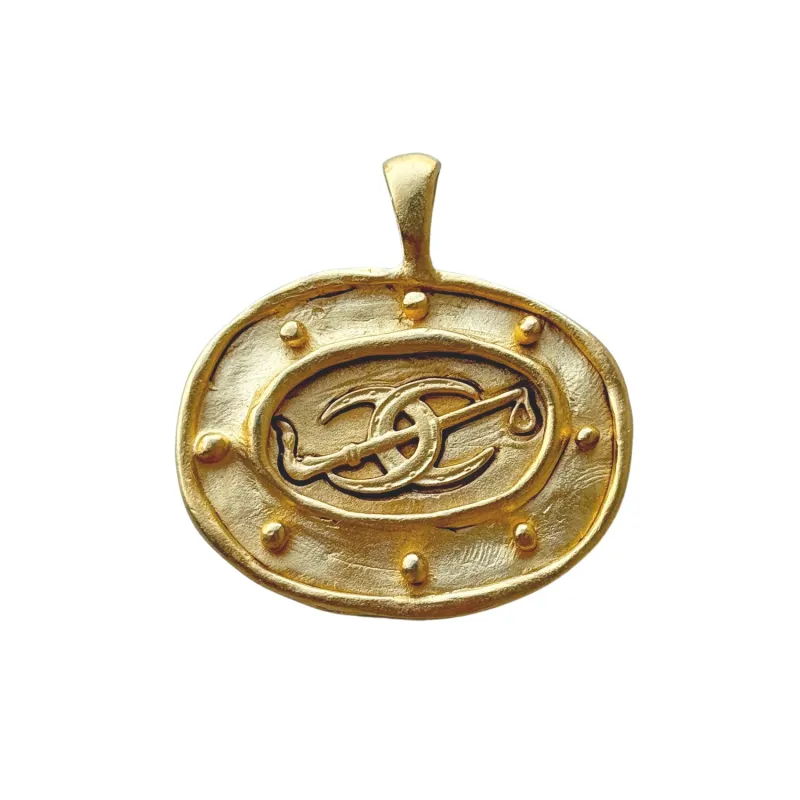 Equestrian Tack Pendant made by Susan Shaw