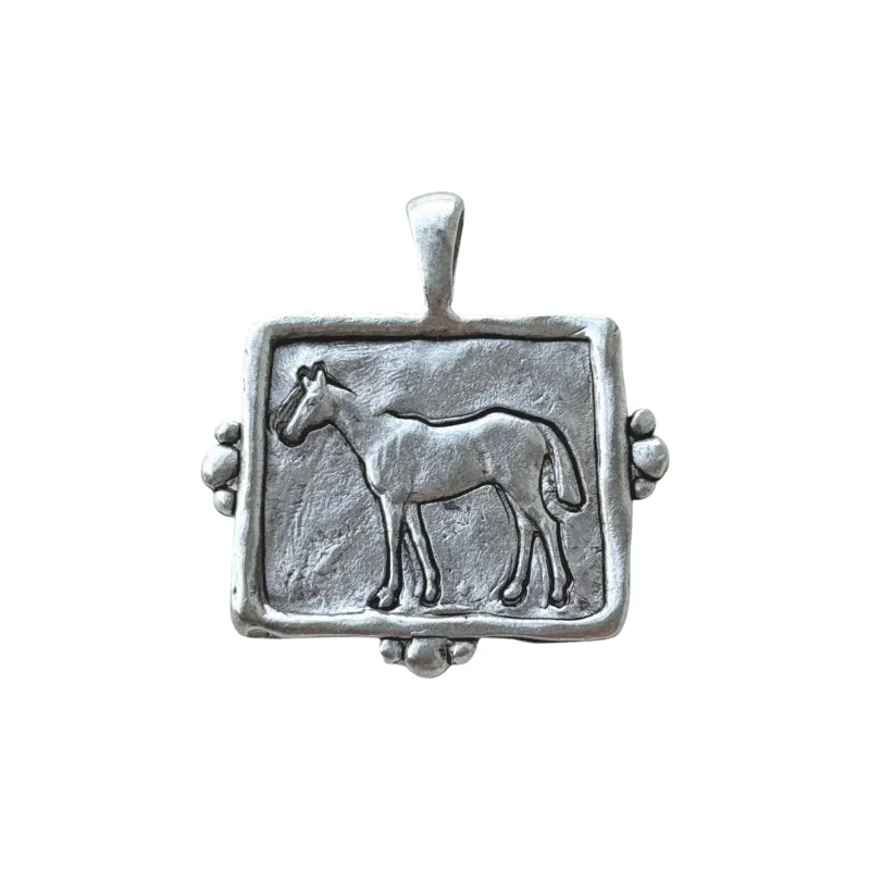 Silver Horse Pendant sold by Susan Shaw