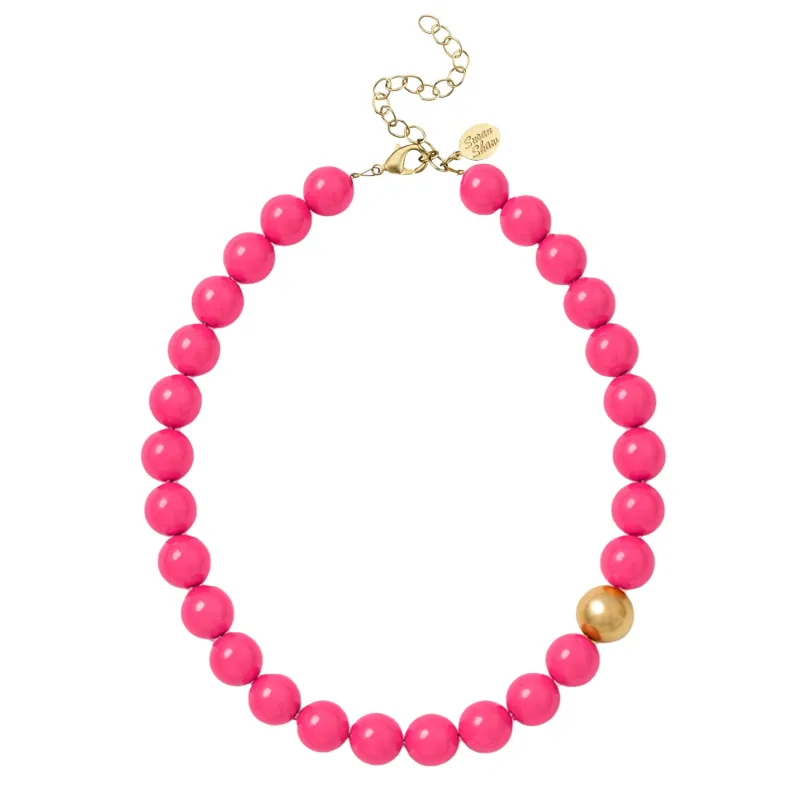 Farrah Beaded Necklace made by Susan Shaw