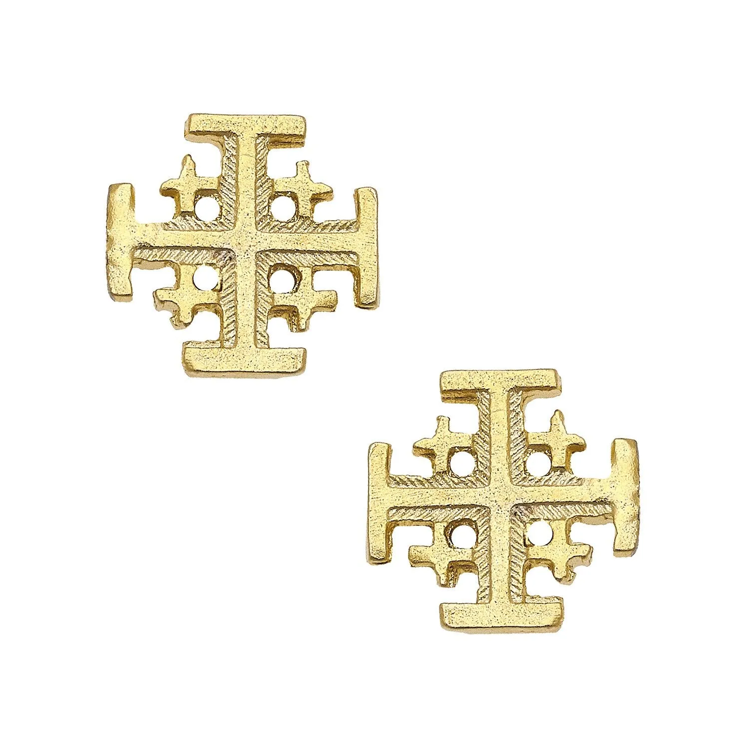 Jerusalem Cross Studs sold by Susan Shaw