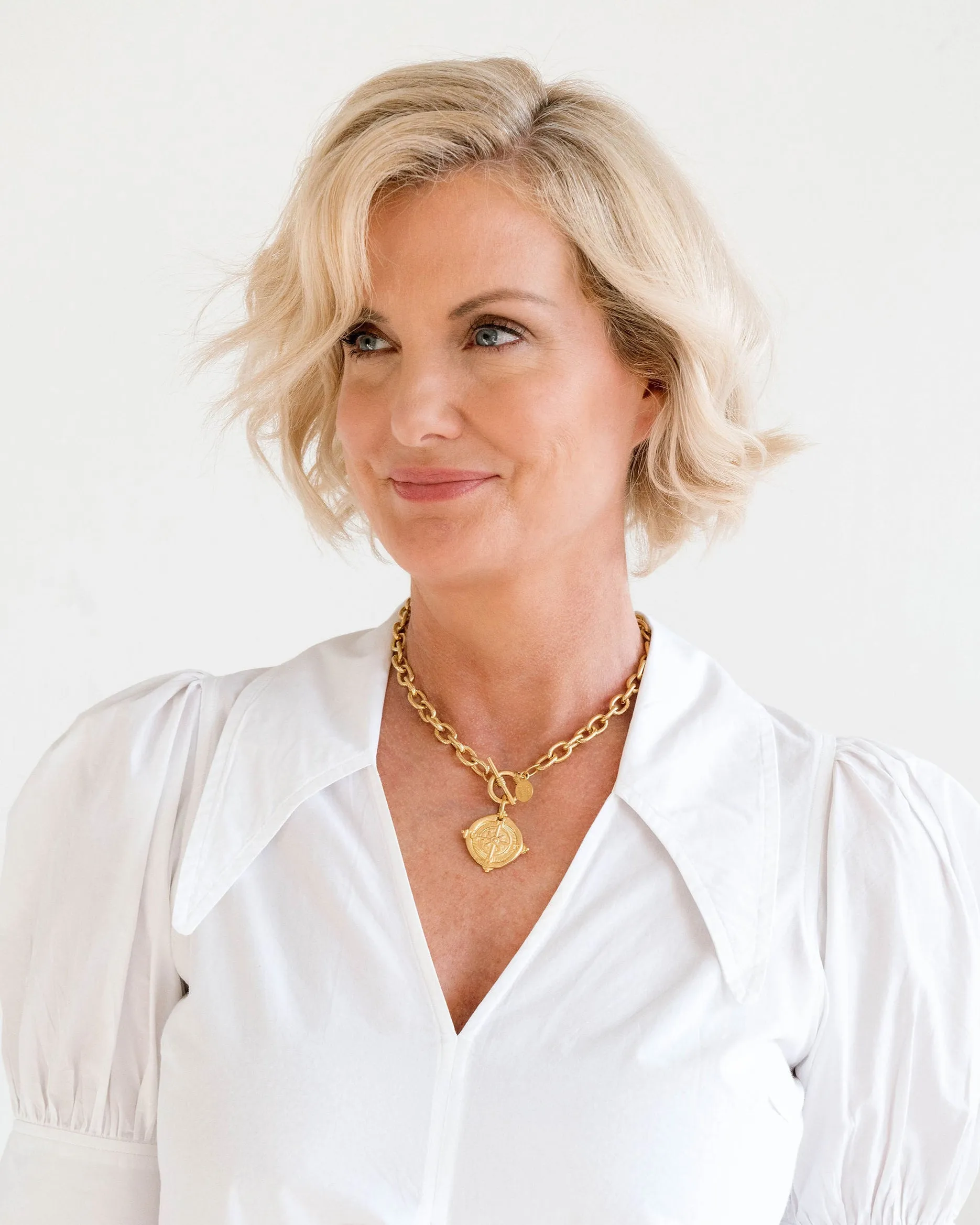 Compass Toggle Necklace sold by Susan Shaw product image thumbnail 2