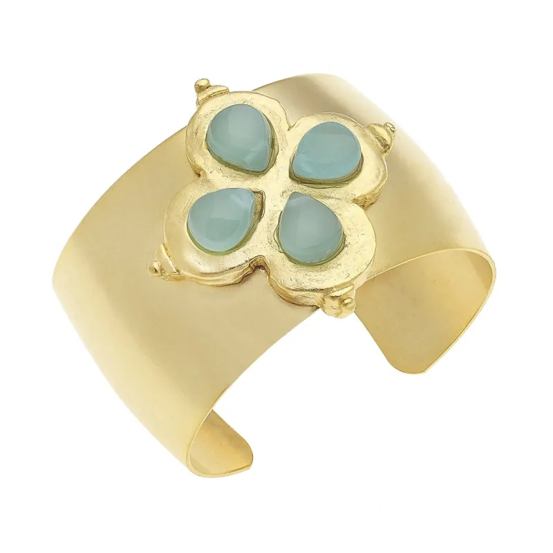 Clover Stone Cuff sold by Susan Shaw