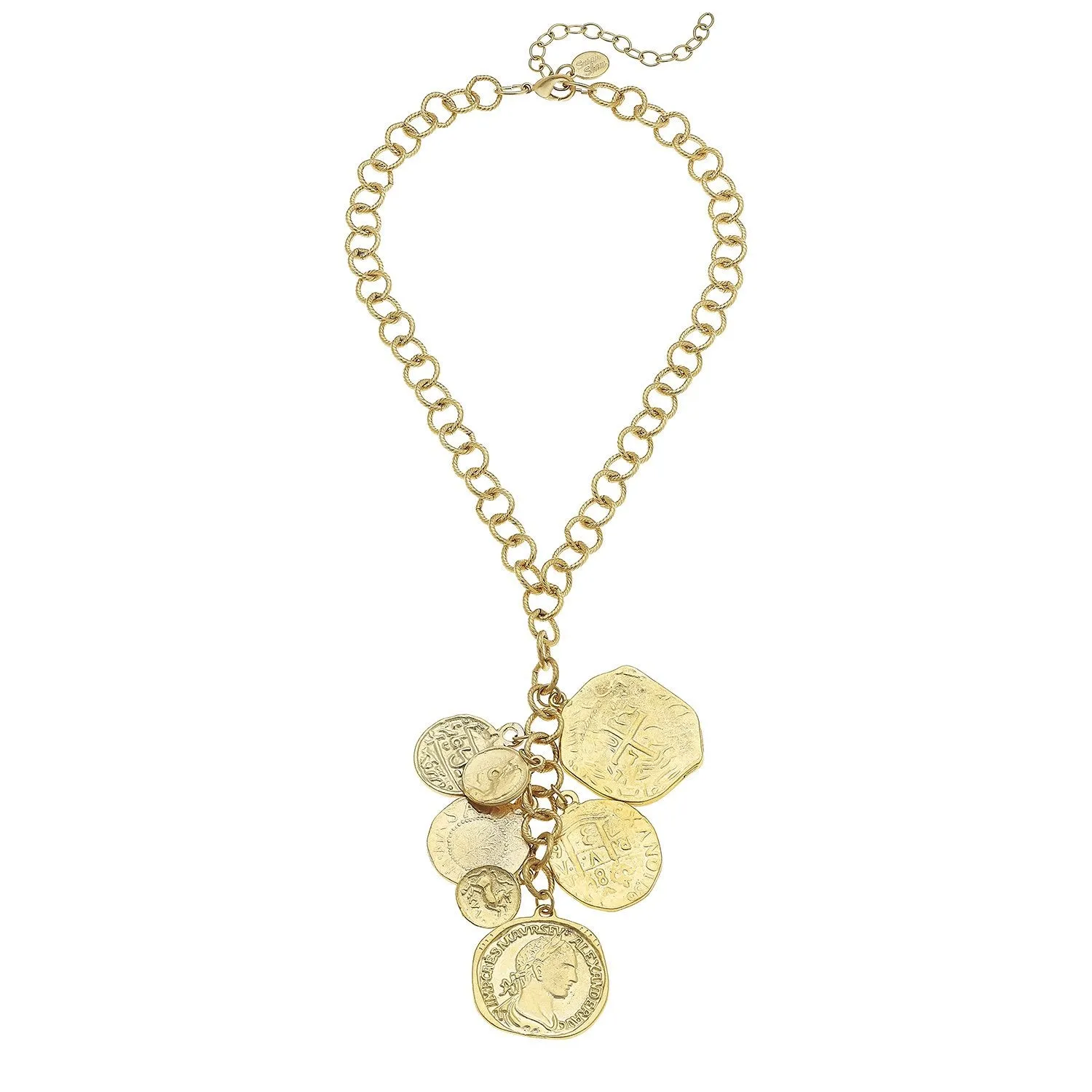 Layered Coin Necklace sold by Susan Shaw