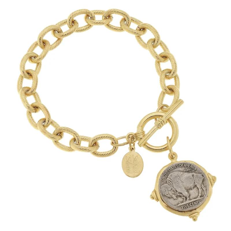 Buffalo Nickel Bracelet sold by Susan Shaw