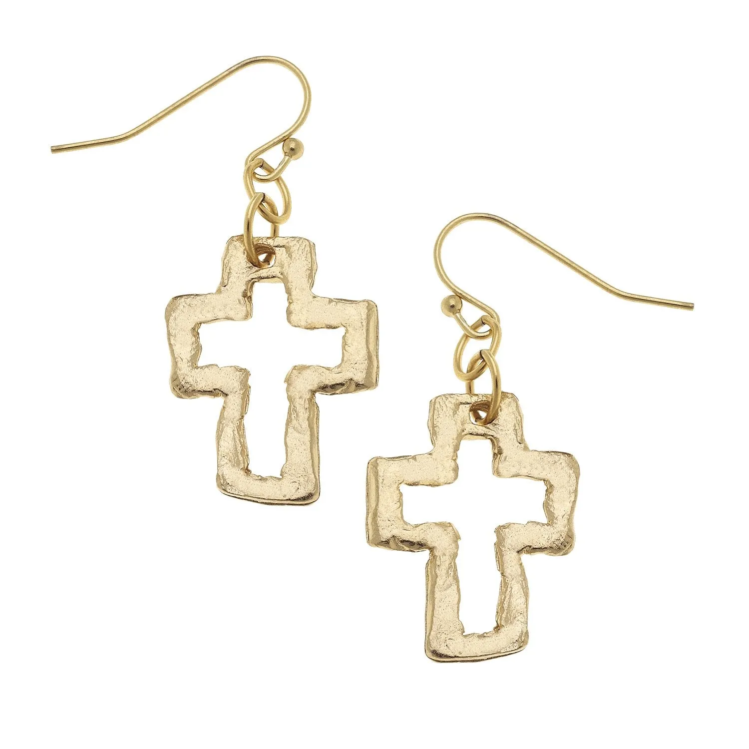 Open Cross Earrings sold by Susan Shaw