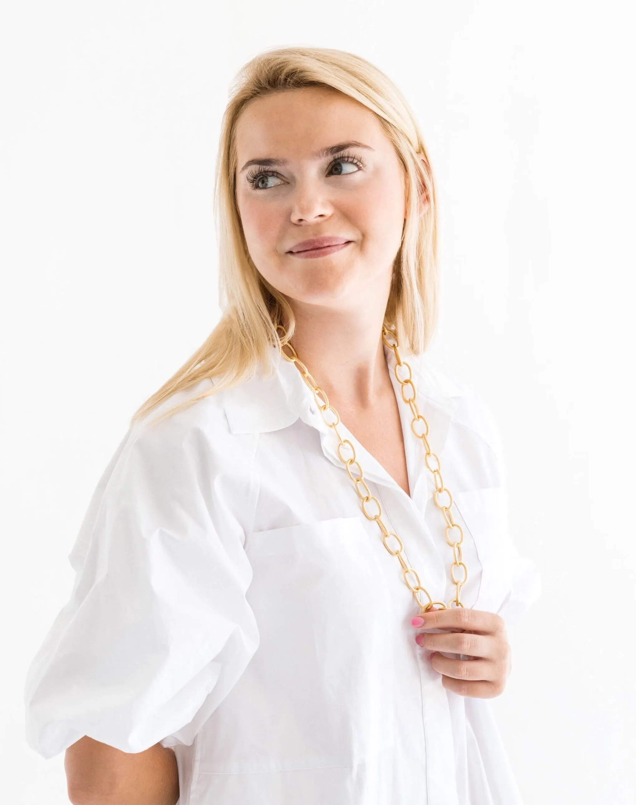 Long Loop Chain Necklace sold by Susan Shaw product image thumbnail 2