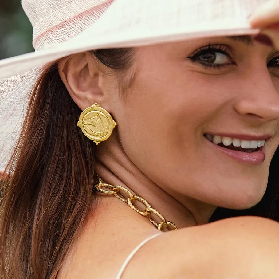 Horse Head Intaglio Studs sold by Susan Shaw product image thumbnail 3