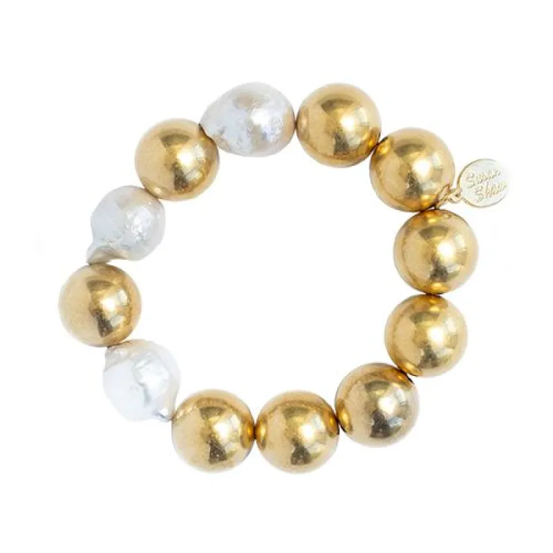Margaret Baroque Pearl Bracelet sold by Susan Shaw