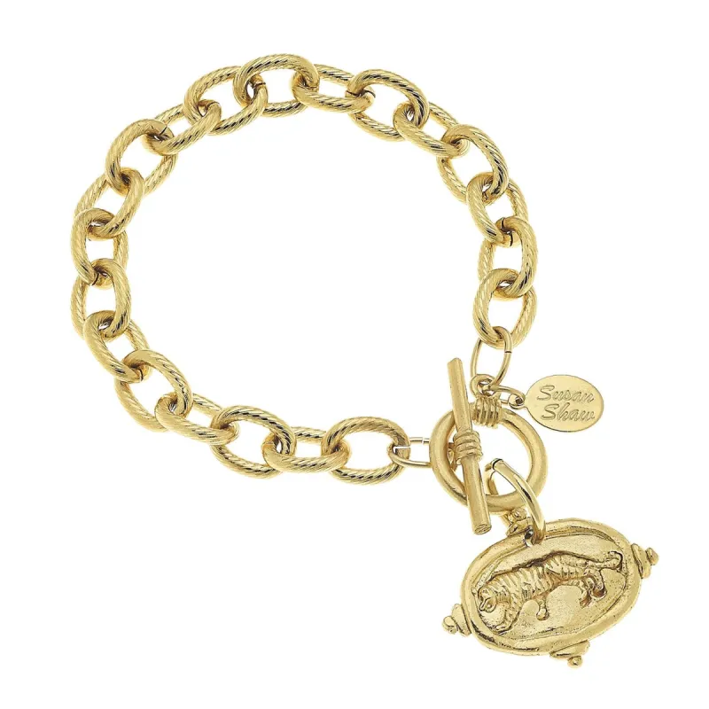 Tiger Intaglio Bracelet sold by Susan Shaw