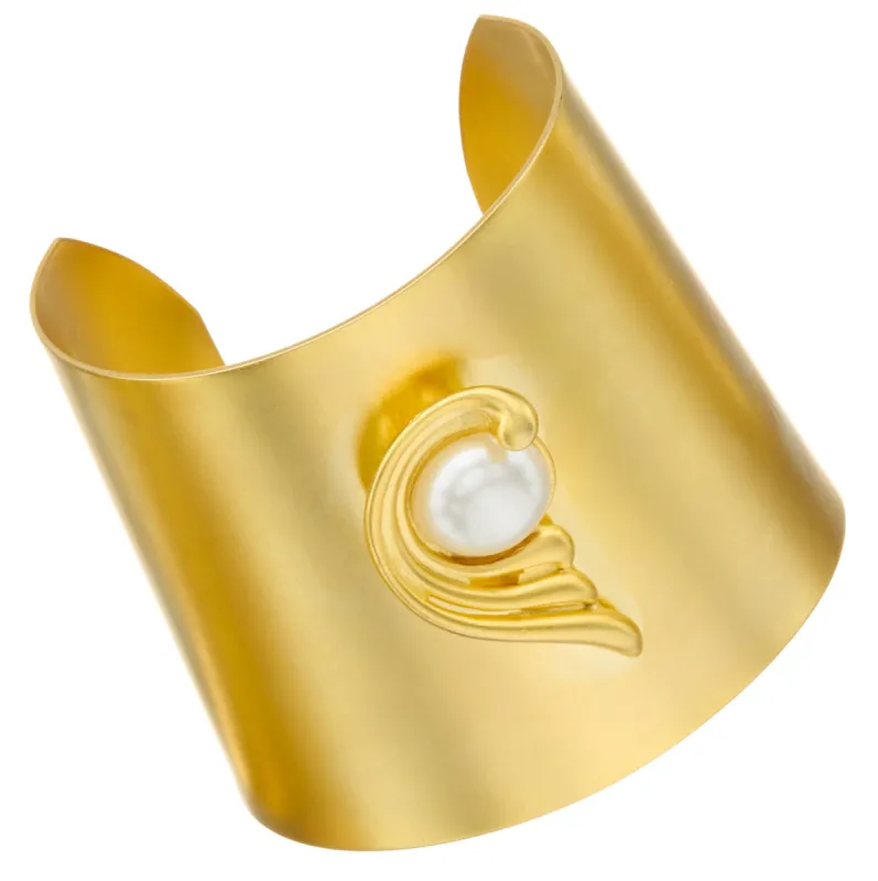 Villa Artemis Pearl Cuff sold by Susan Shaw