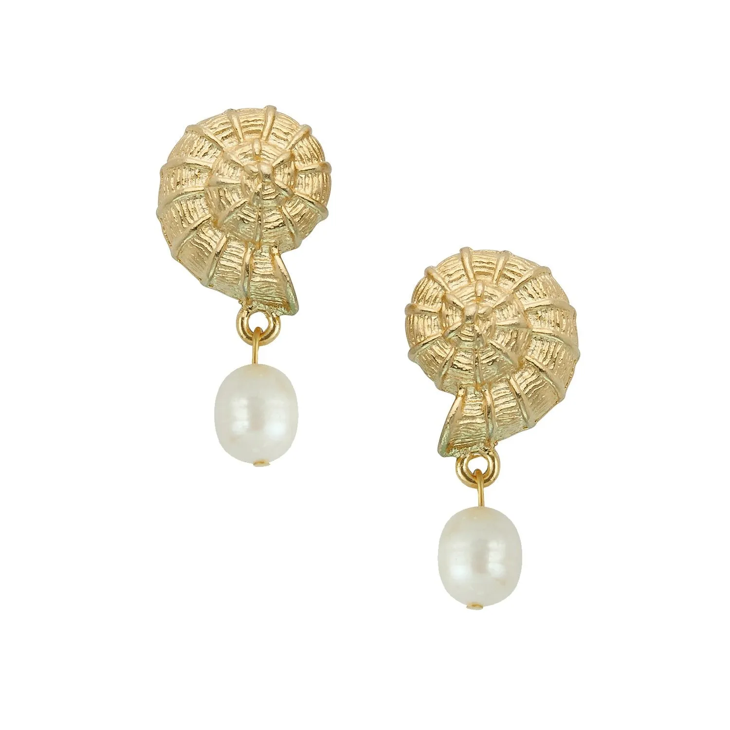 Shell Drop Earrings sold by Susan Shaw