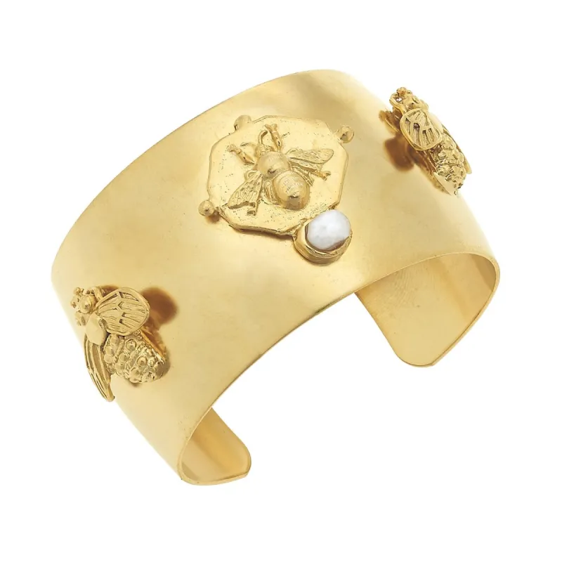Pearl Bee Cuff sold by Susan Shaw