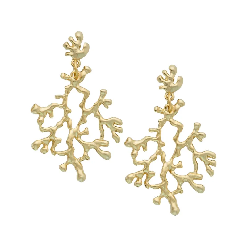 Coral Branch Earrings sold by Susan Shaw