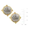 Mixed Metal Equestrian Intaglio Studs sold by Susan Shaw