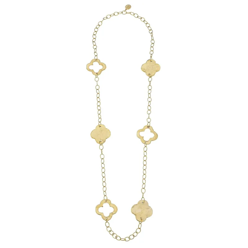 Long Clover Chain Necklace sold by Susan Shaw