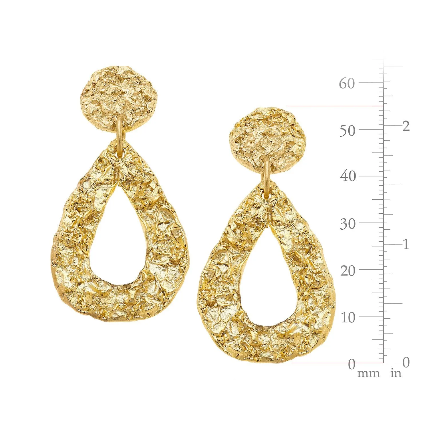 Belle Teardrop Earrings sold by Susan Shaw product image thumbnail 2