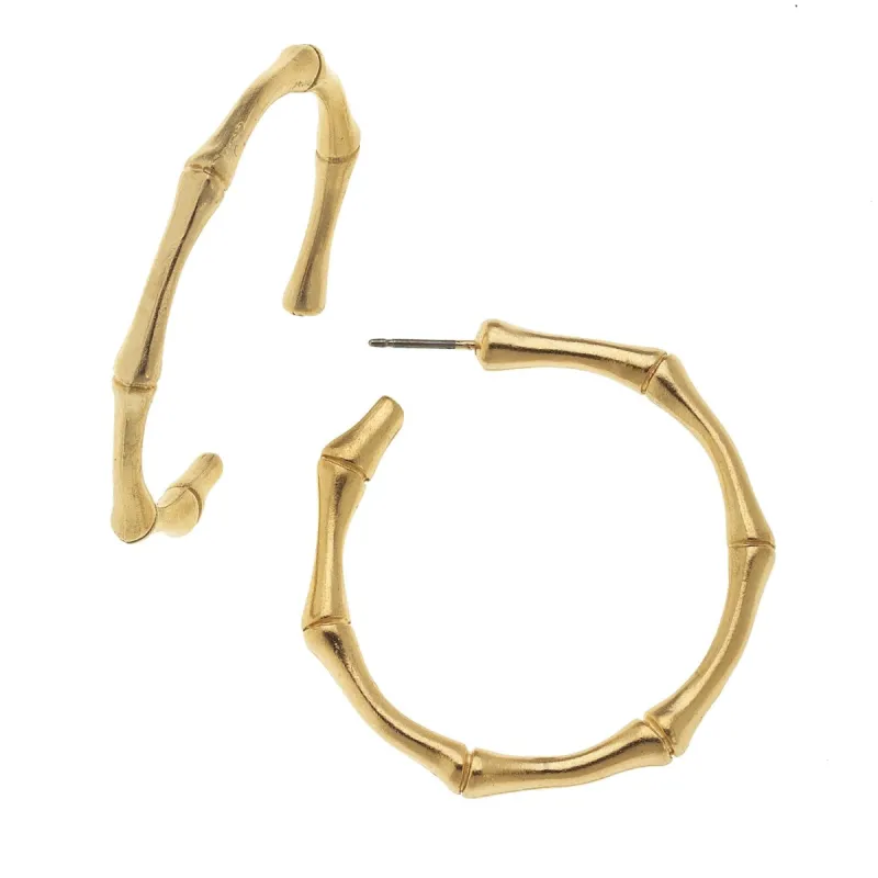 Bamboo Hoops made by Susan Shaw