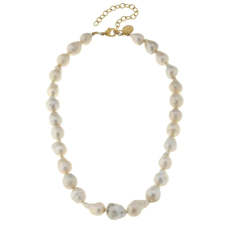 Baroque Pearl Necklace sold by Susan Shaw