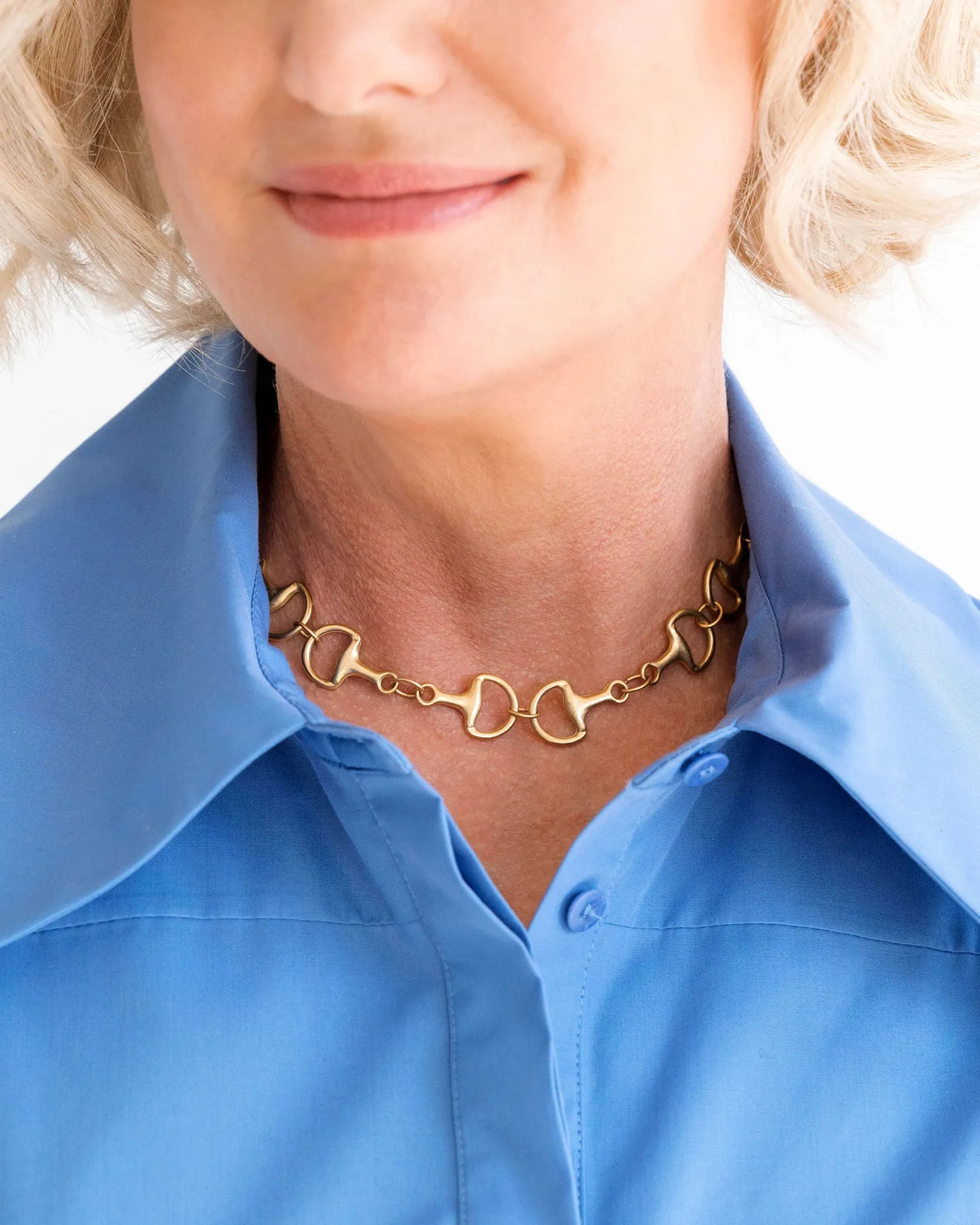 Horse Bit Necklace sold by Susan Shaw product image thumbnail 3