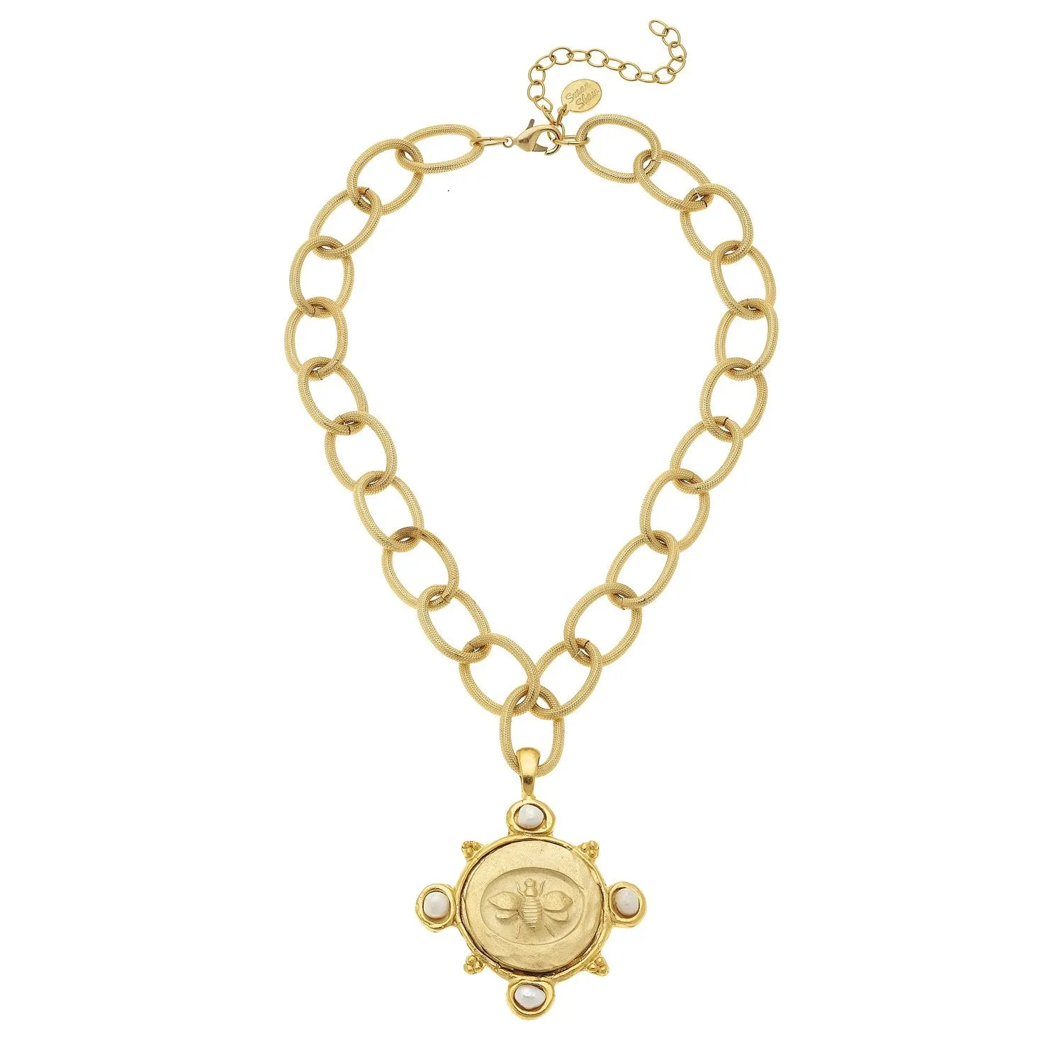 Elegant Pendant Bee Necklace sold by Susan Shaw