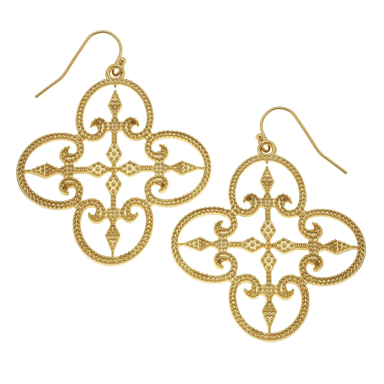 Filigree Clover Earrings sold by Susan Shaw