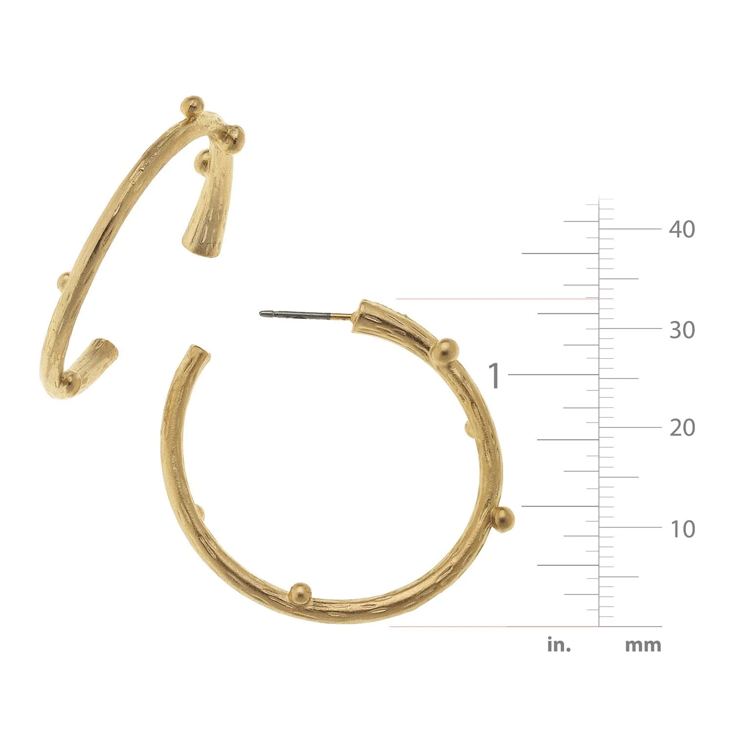 Vine Hoops sold by Susan Shaw product image thumbnail 5