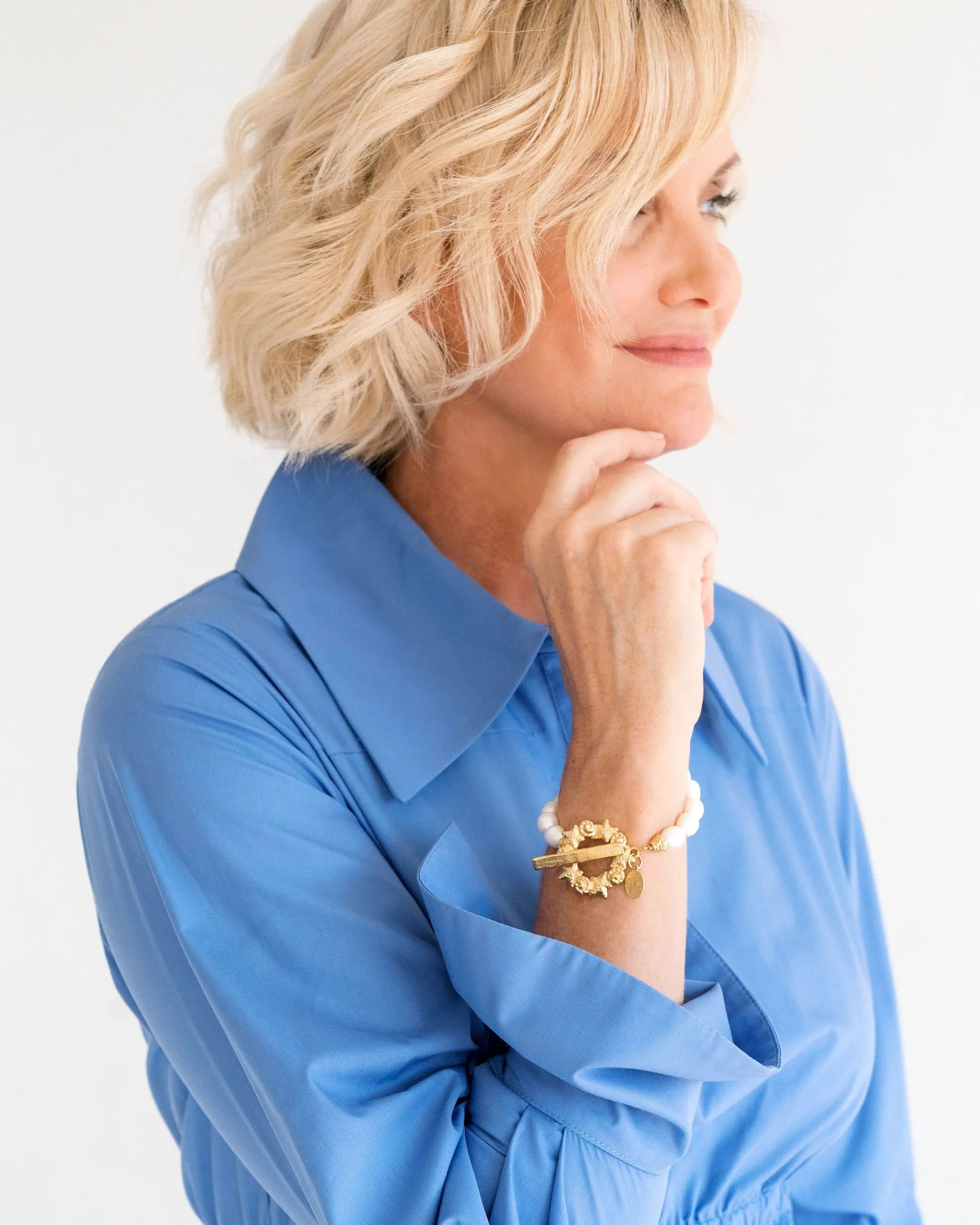 La Mer Pearl Bracelet sold by Susan Shaw product image thumbnail 2