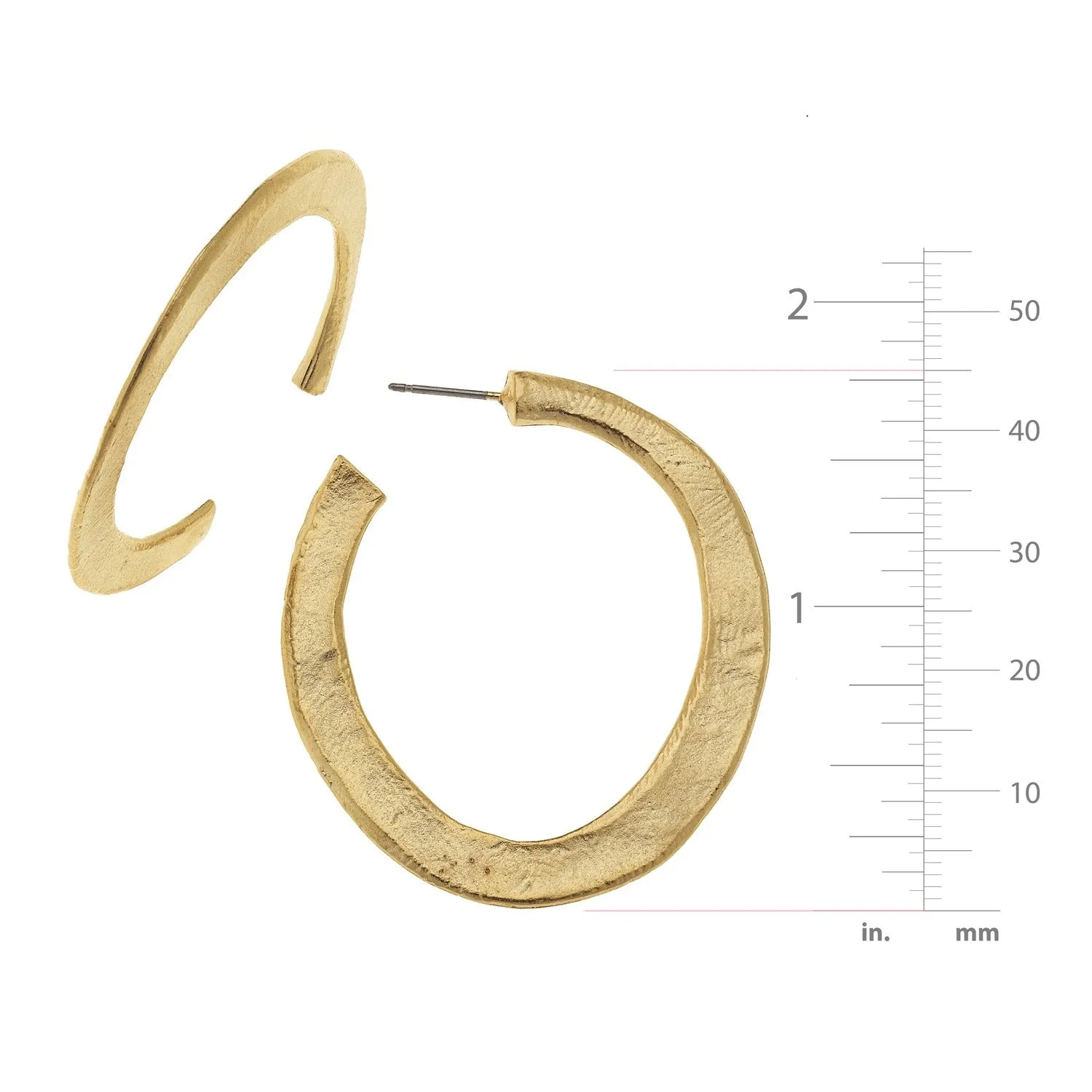 Hammered Hoops sold by Susan Shaw product image thumbnail 4