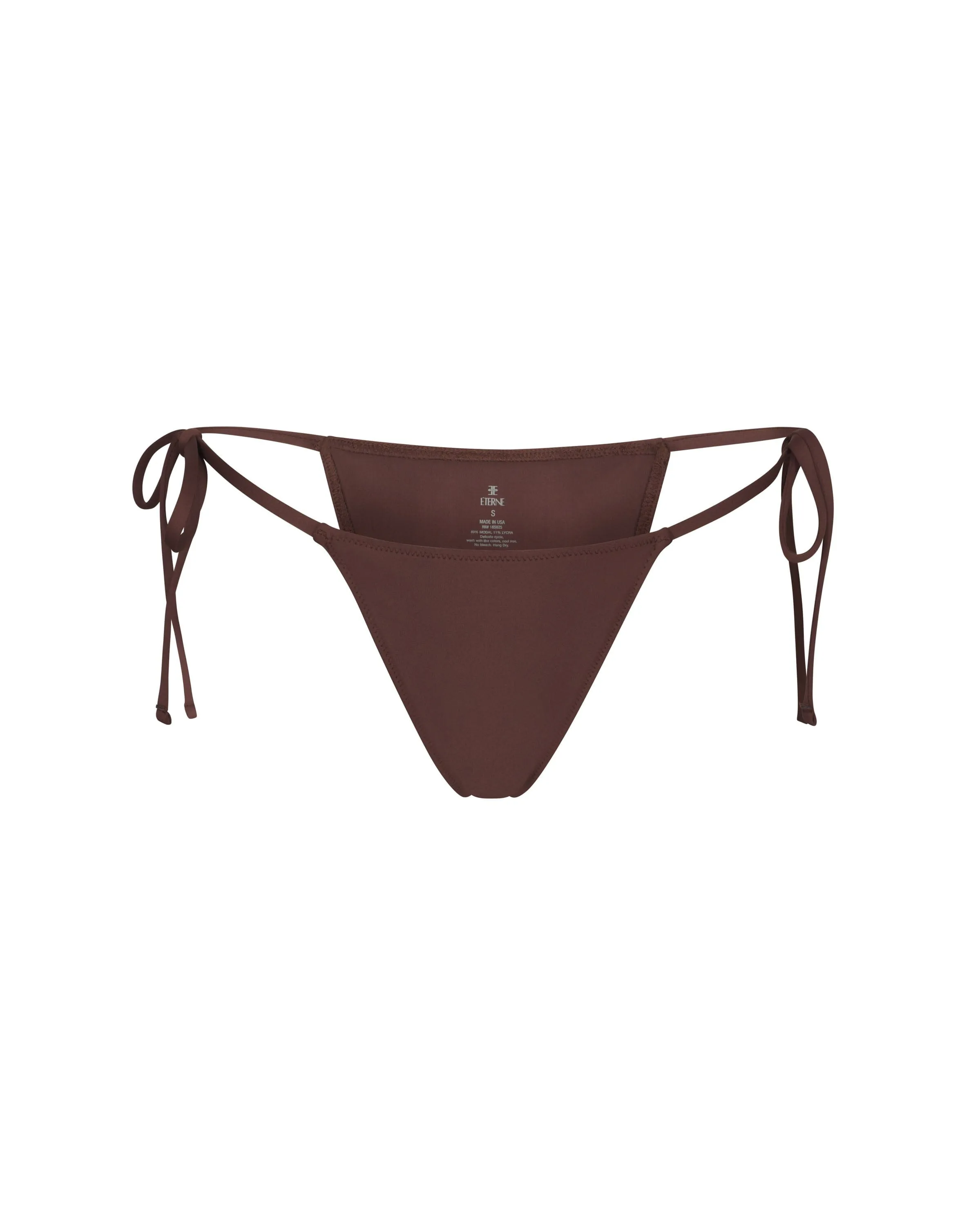 Isla String Bikini Bottom Chocolate sold by Eterne product image thumbnail 5