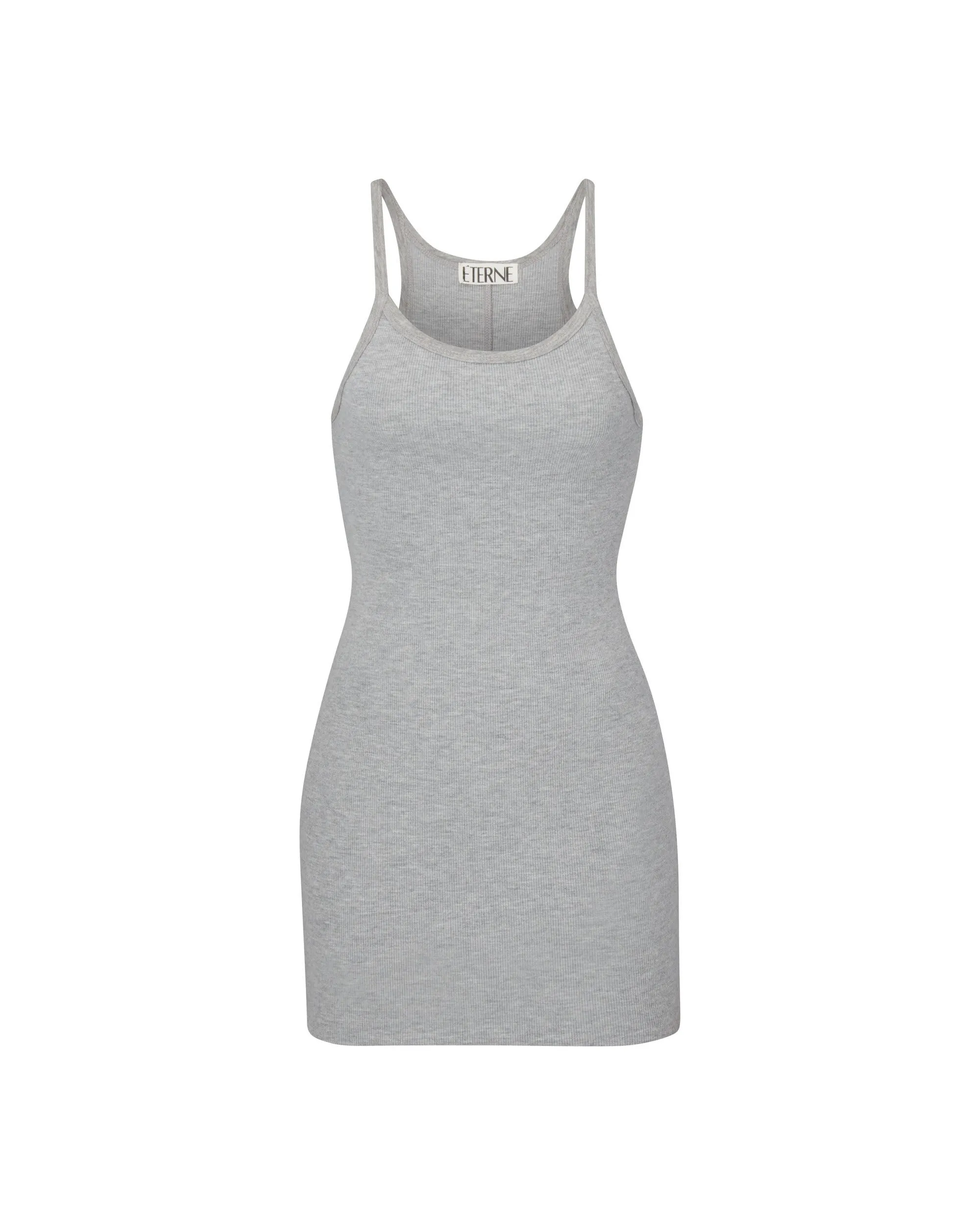 Tank Mini Dress Heather Grey sold by Eterne product image thumbnail 4