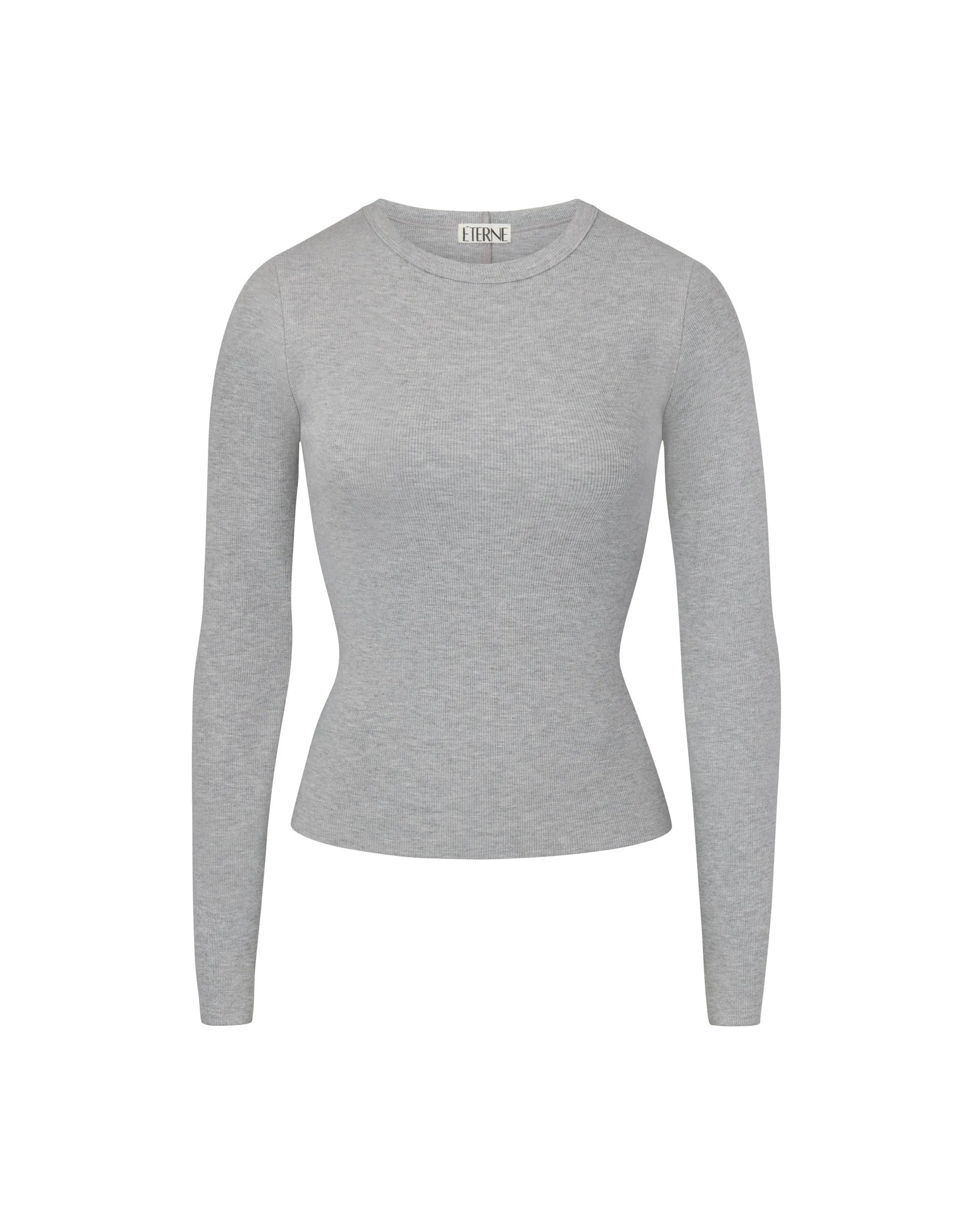 LONG SLEEVE FITTED TOP sold by Eterne product image thumbnail 4