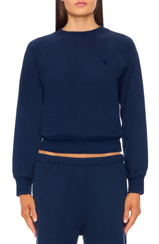 SHRUNKEN RAGLAN SWEATSHIRT sold by Eterne