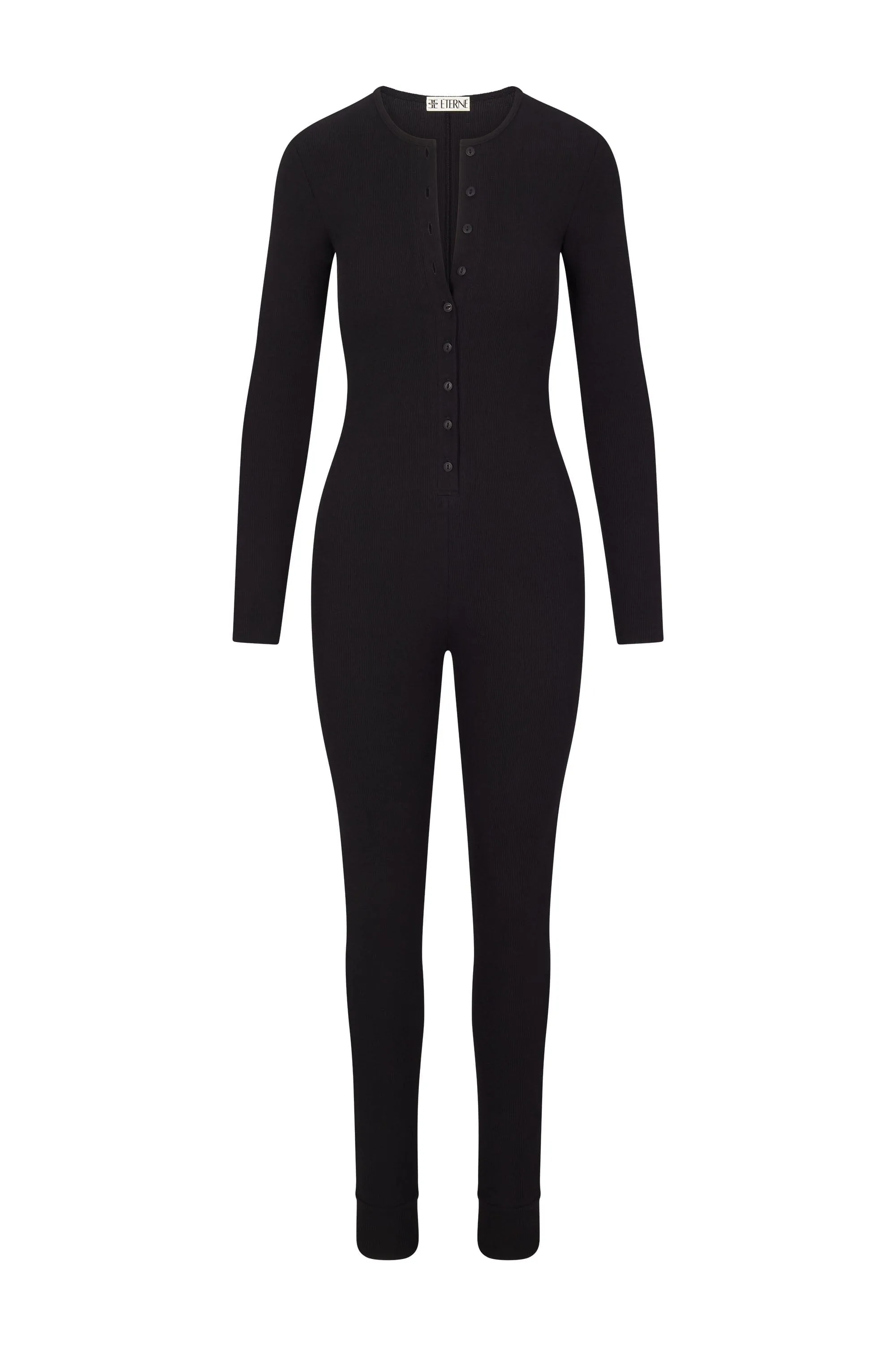 Henley Onesie Black sold by Eterne product image thumbnail 4