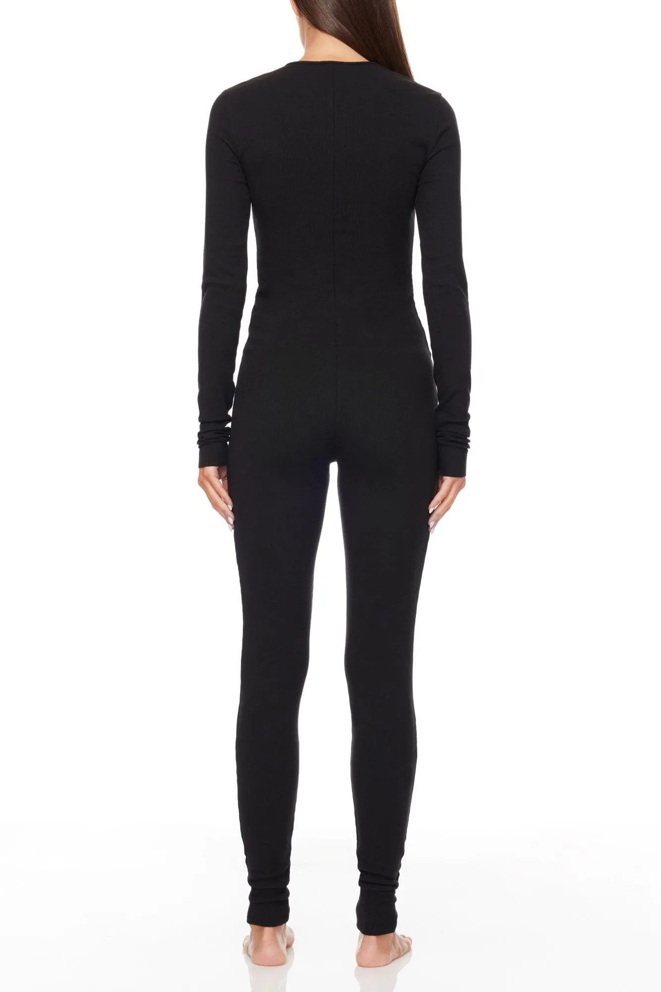 Henley Onesie Black sold by Eterne product image thumbnail 3