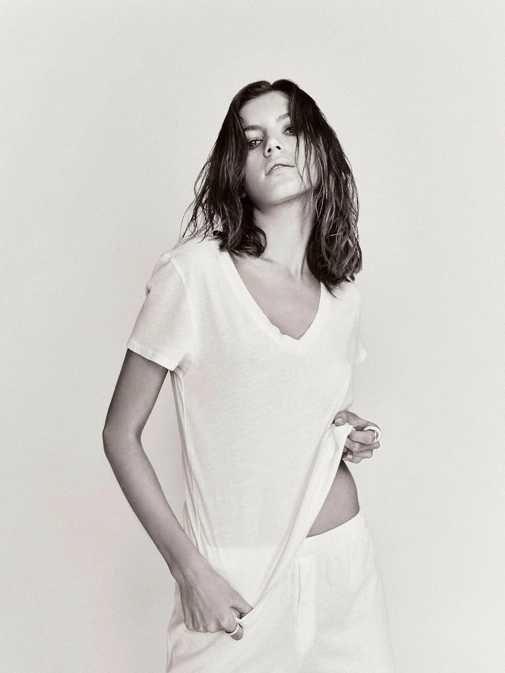 V-NECK T-SHIRT sold by Eterne