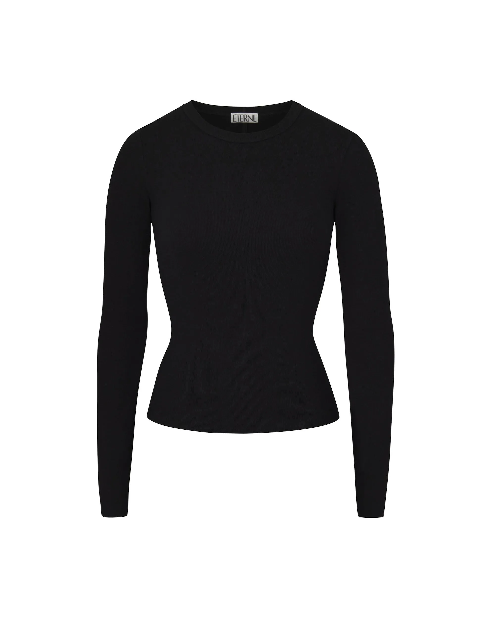 LONG SLEEVE FITTED TOP sold by Eterne product image thumbnail 4