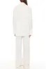 Poplin Lounge Pant White sold by Eterne