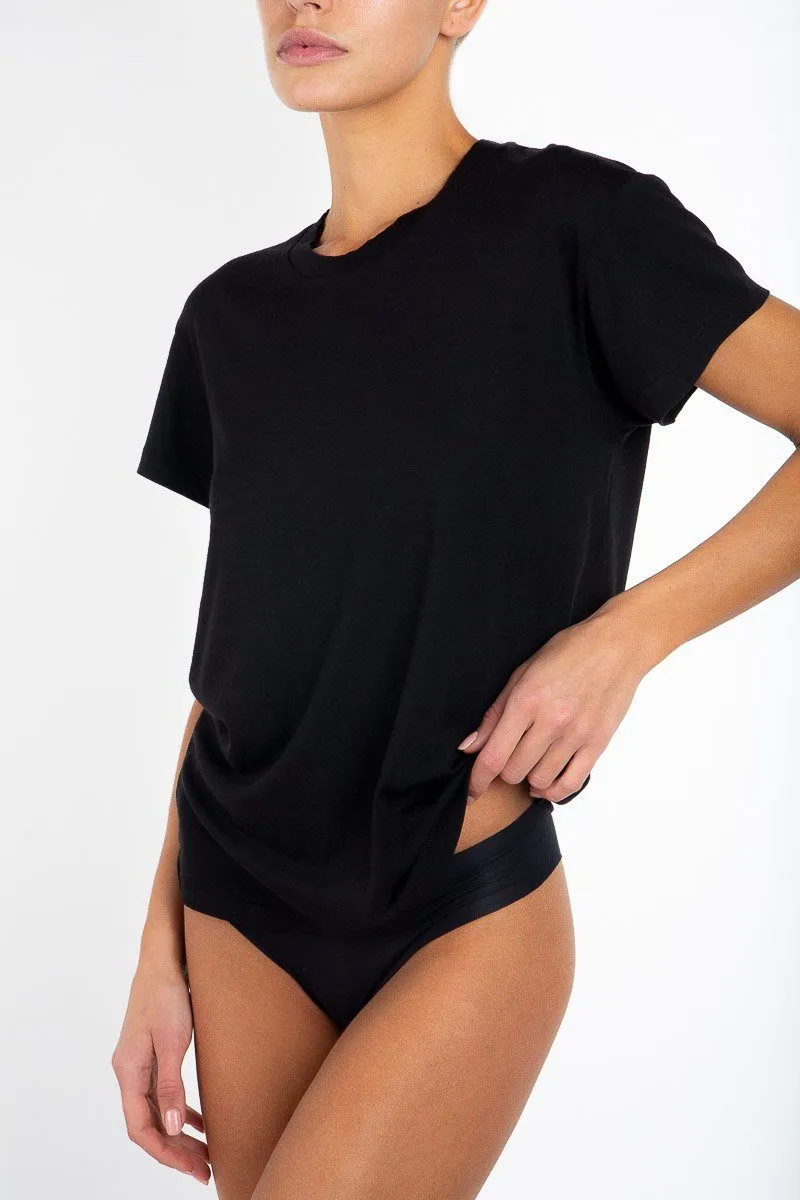 SHORT SLEEVE BOYFRIEND T-SHIRT sold by Eterne product image thumbnail 2