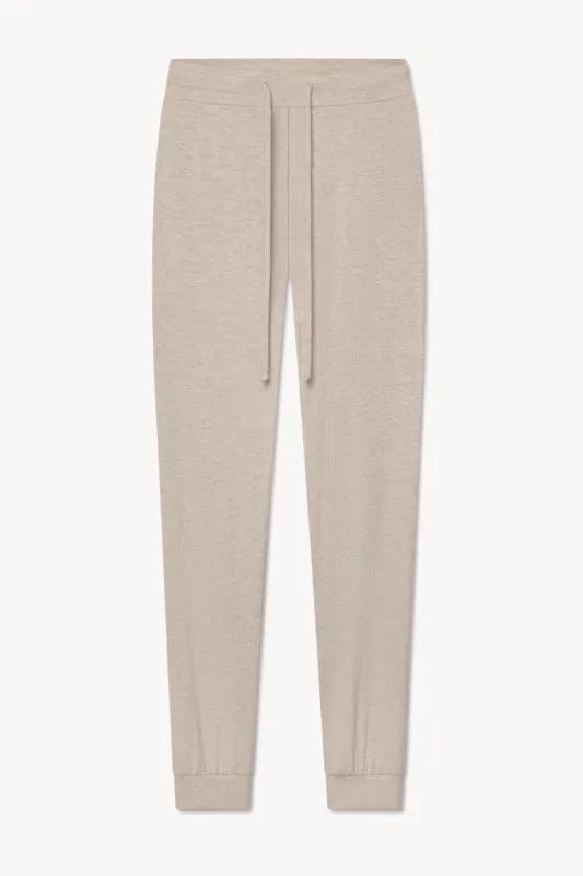 Drawstring Pant Heather Oatmeal sold by Eterne