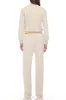 Straight Leg Sweatpant Heather Oatmeal sold by Eterne