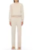 Straight Leg Sweatpant Heather Oatmeal sold by Eterne